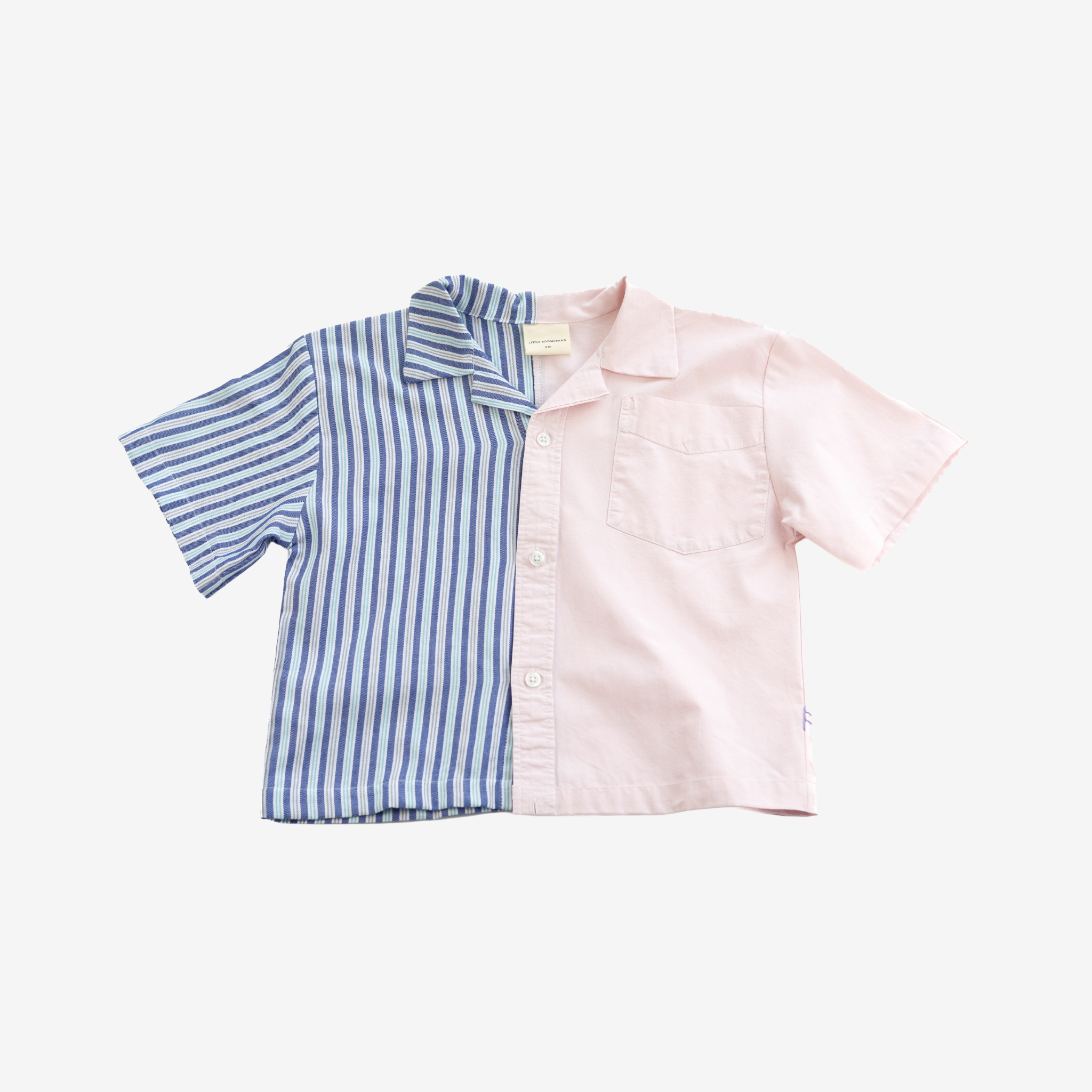 Shirt | Pink & Blue | 5-6Y