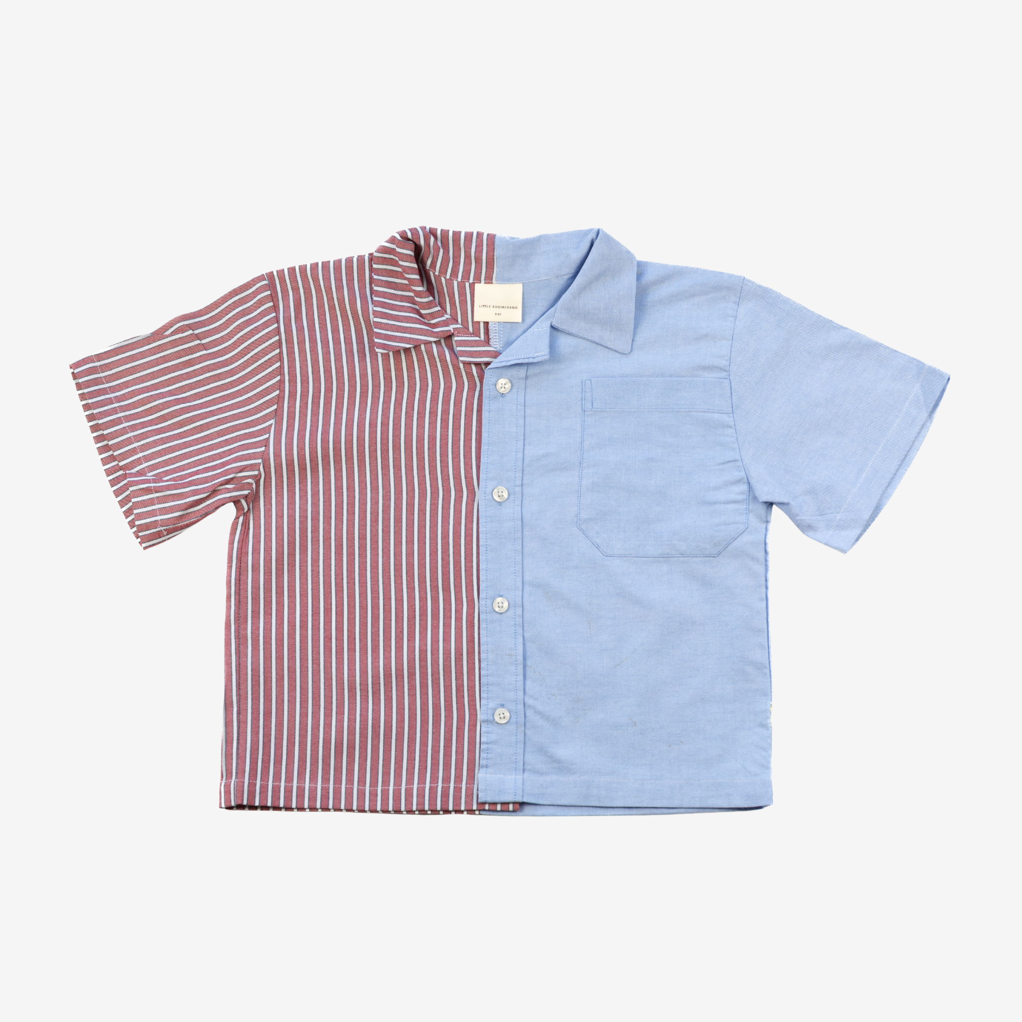 Shirt | Red & Blue | 5-6Y