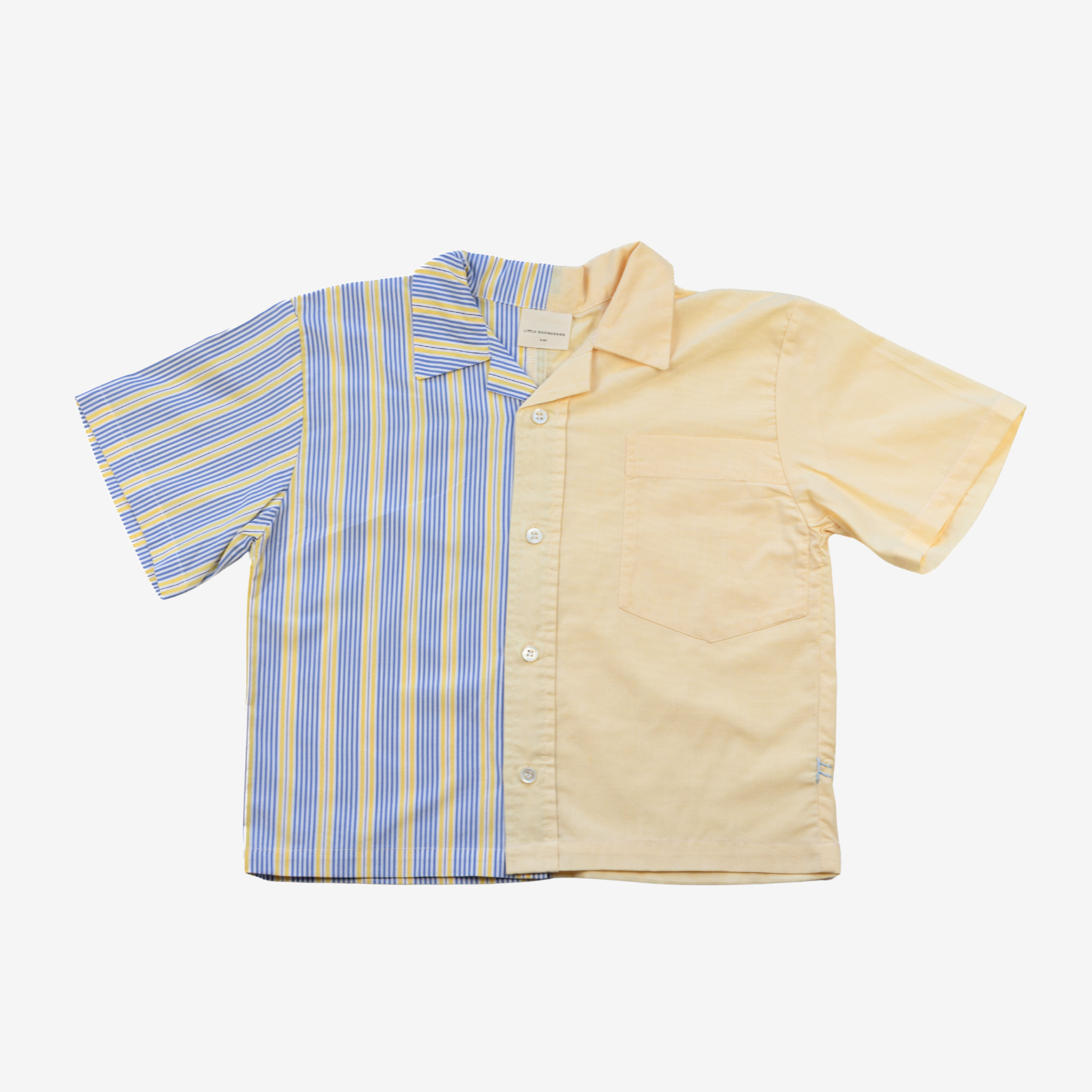 Shirt | Yellow & Blue | 5-6Y