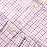 Sleeve Dress | Lila & White | 3-4Y