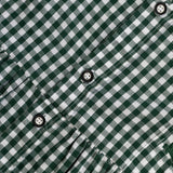 Sleeve Dress | Green Checks | 5-6Y