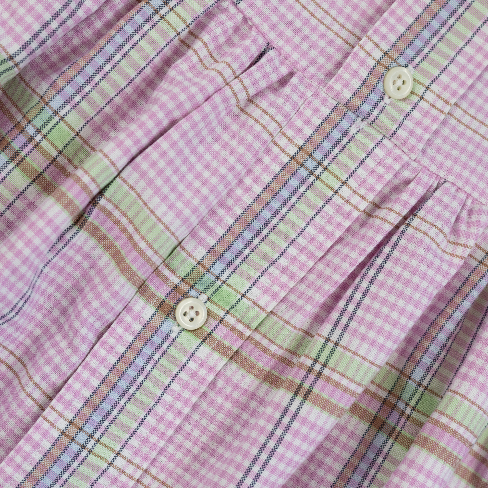 Sleeve Dress | Pink Checks | 3-4Y