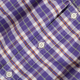 Sleeve Dress | Purple Checks | 2-3Y