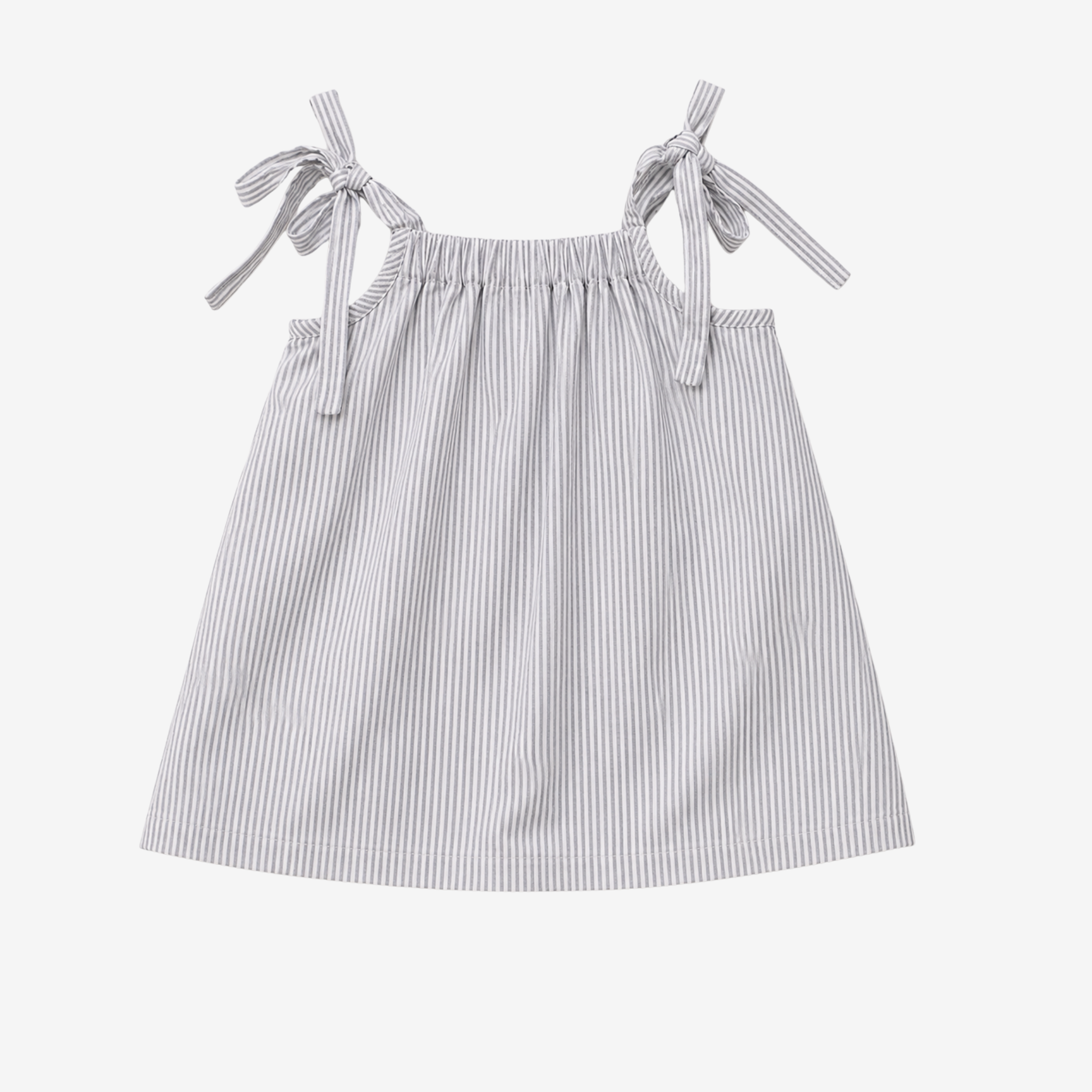 Strap Dress | Blue Stripes | 3-4Y