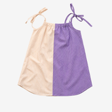 Strap Dress | Lila & Yellow | 5-6Y