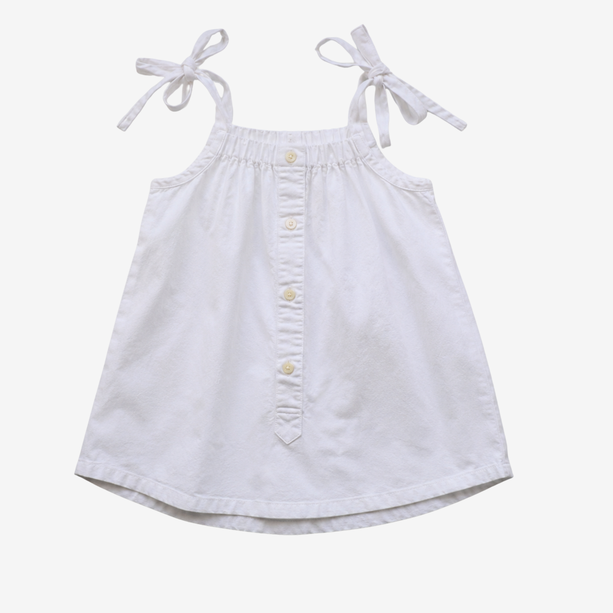Strap Dress | White | 1-2Y