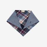 Bandana | Denim & Lila Checks