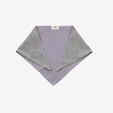 Bandana | Denim & Lila Stripes