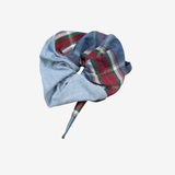 Big Scrunchie | Denim & Red Checks