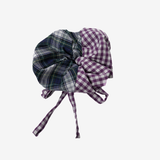 Big Scrunchie | Green & Purple