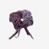 Big Scrunchie | Red & Blue