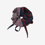 Big Scrunchie | Red & Blue