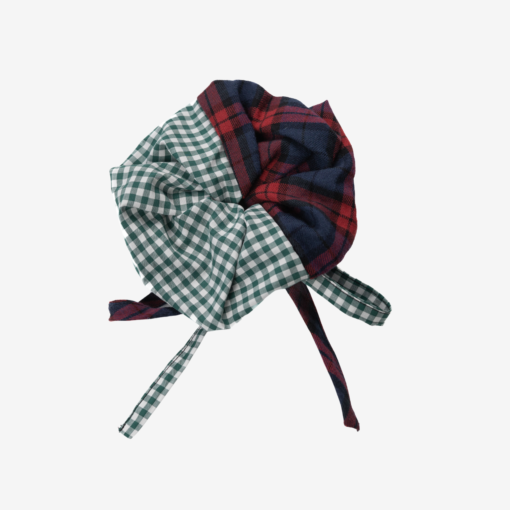 Big Scrunchie | Red & Green