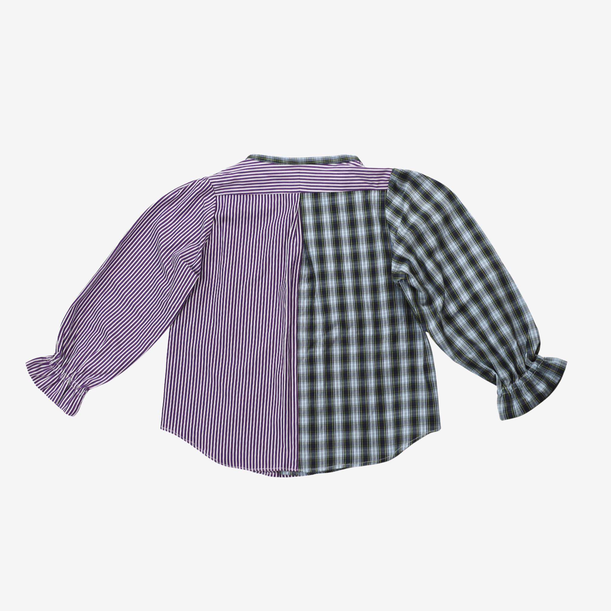 Blouse | Green & Purple | 3-4Y