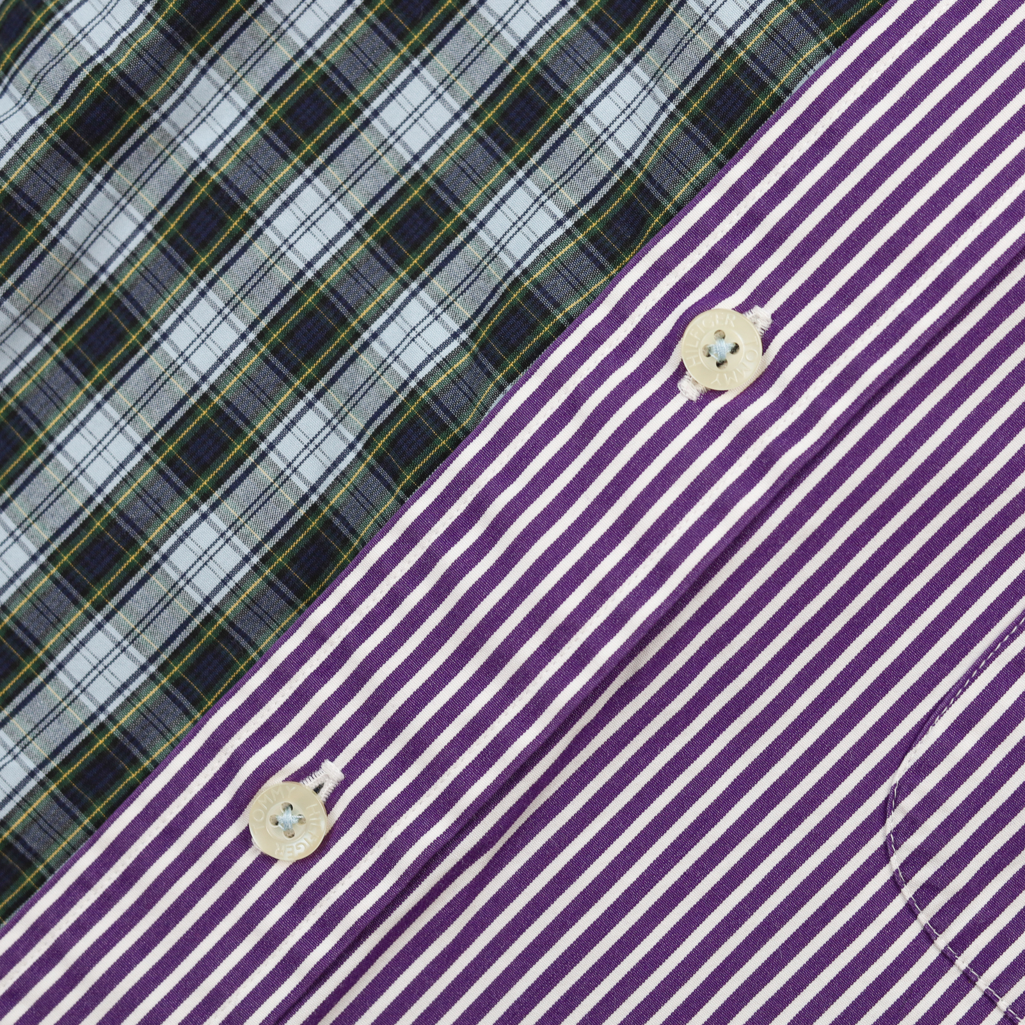 Blouse | Green & Purple | 3-4Y