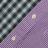 Blouse | Green & Purple | 3-4Y