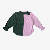 Blouse | Green & Red | 5-6Y