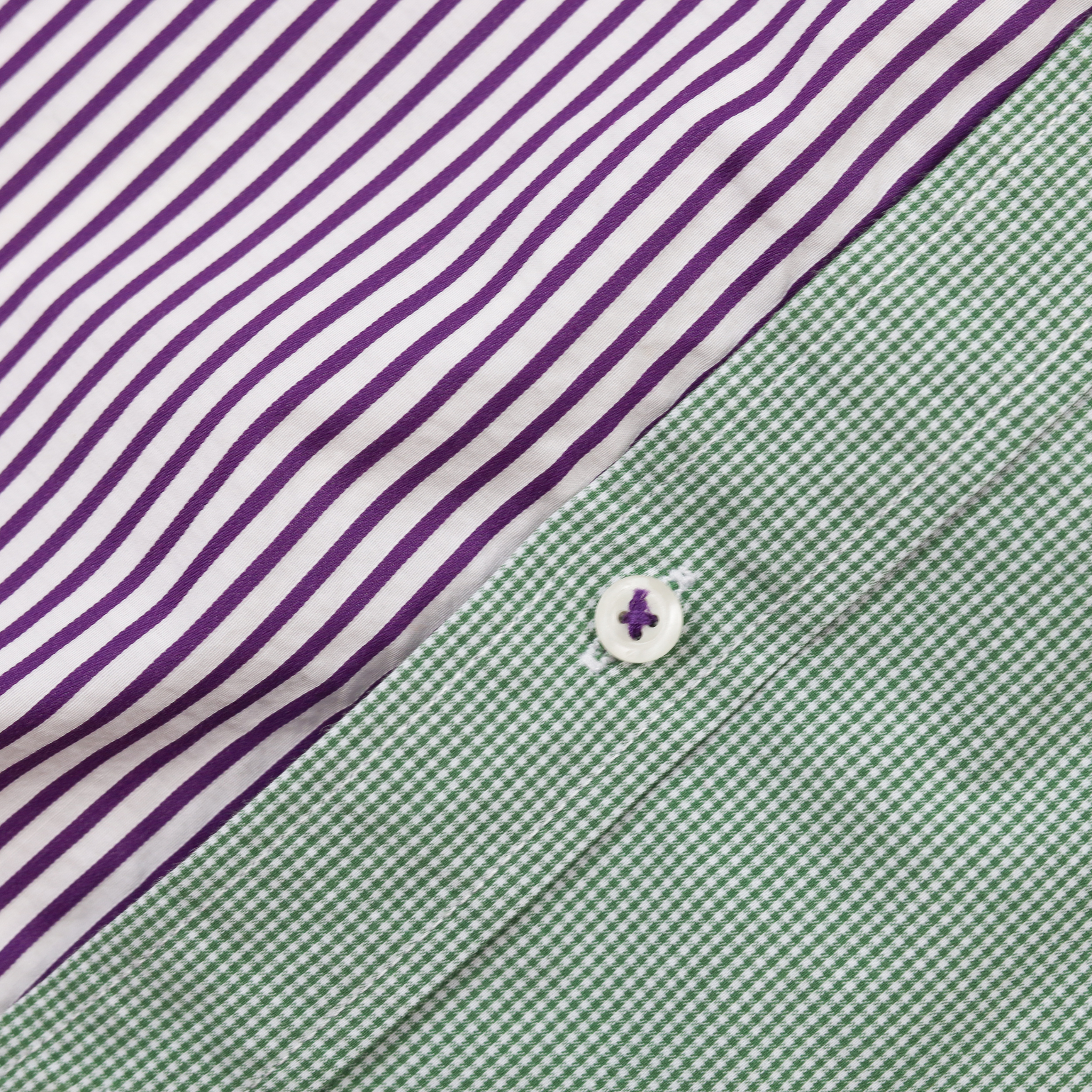 Blouse | Green & Purple | 1-2Y