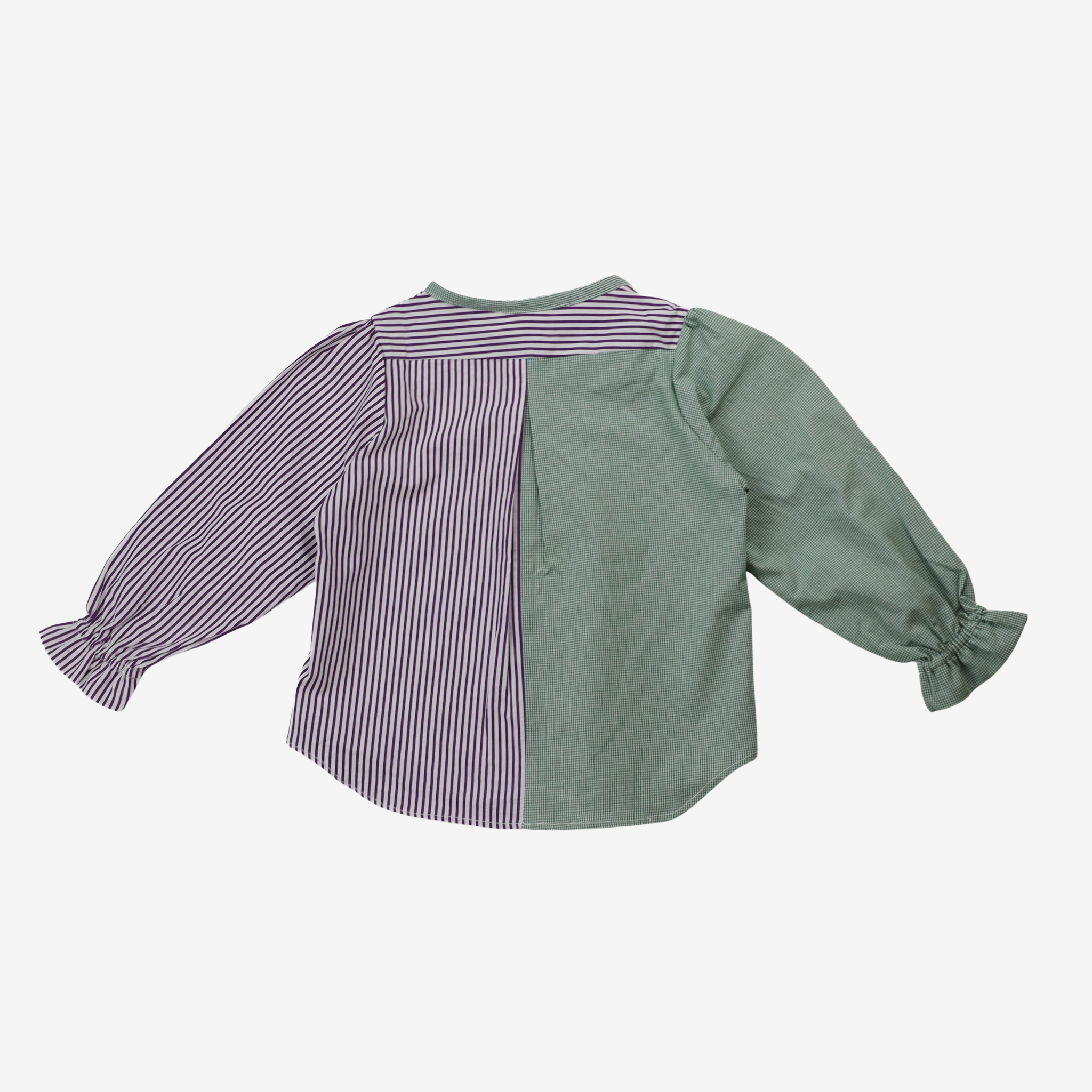 Blouse | Purple & Green | 3-4Y