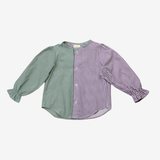 Blouse | Purple & Green | 3-4Y