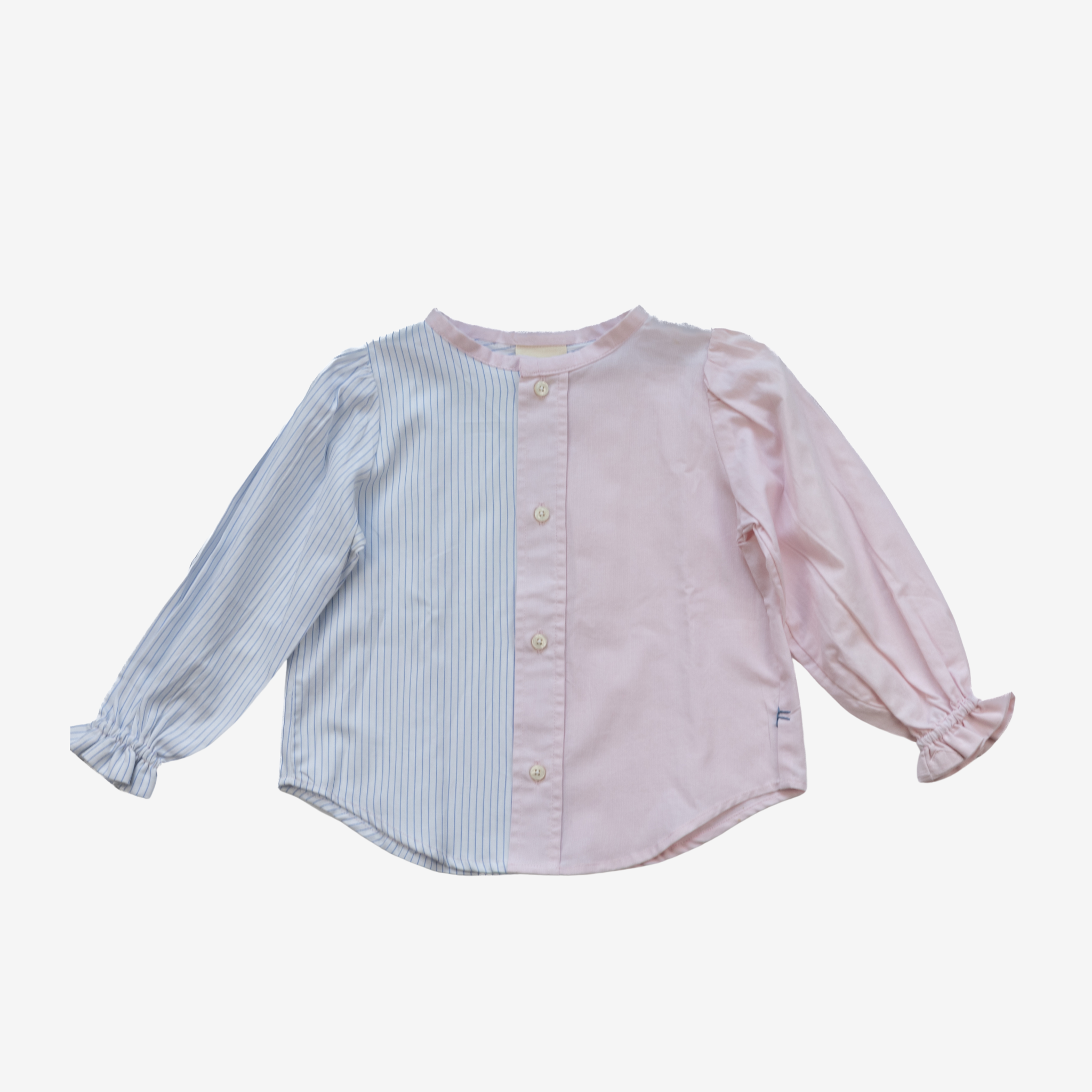 Blouse | White & Pink | 2-3Y
