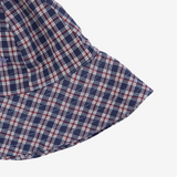 Bucket Hat | Blue & Red Checks | 1-4Y