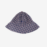 Bucket Hat | Blue & Red Checks | 1-4Y