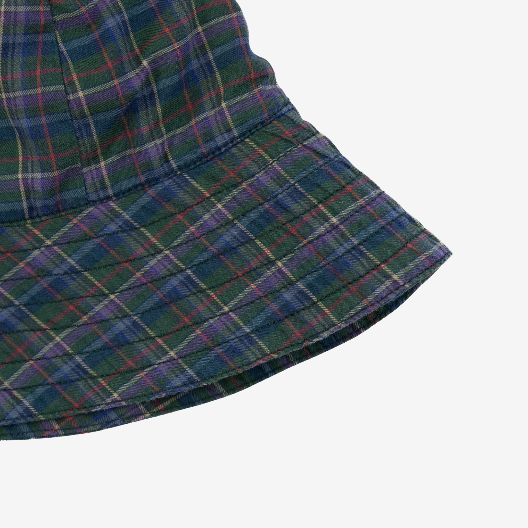 Bucket Hat | Green Checks | 1-4Y