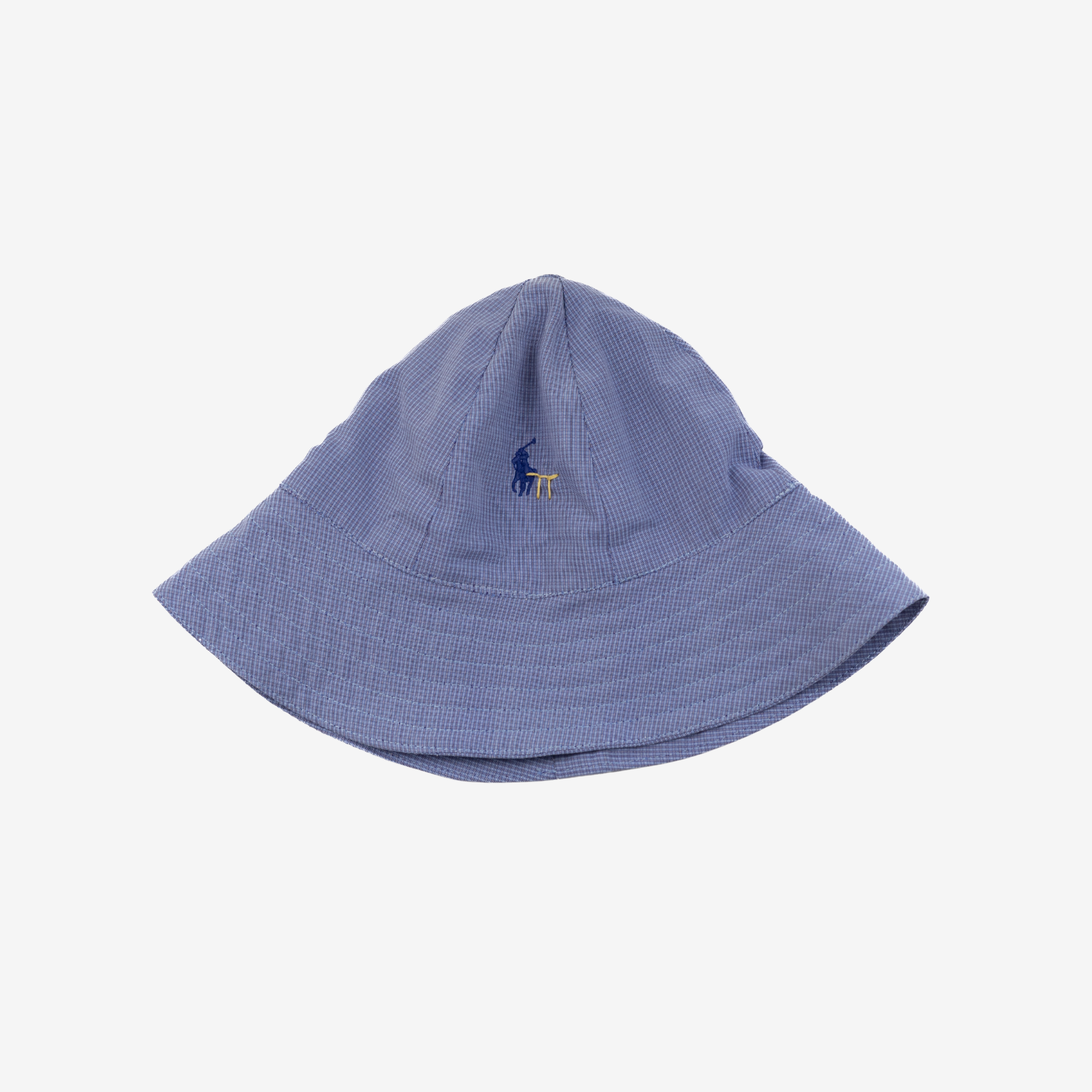 Bucket Hat | Bright Blue Checks | 1-4Y