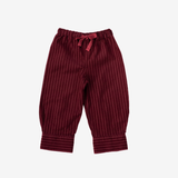 Cuff Pants | Burgundy | 1-2Y