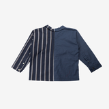 Sleeve Shirt | Blue & Blue | 3-4Y