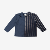 Sleeve Shirt | Blue & Blue | 3-4Y