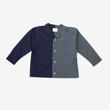 Sleeve Shirt | Blue & Green | 1-2Y