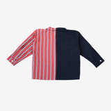 Sleeve Shirt | Red & Blue | 1-2Y