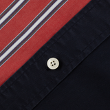 Sleeve Shirt | Blue & Red | 3-4Y