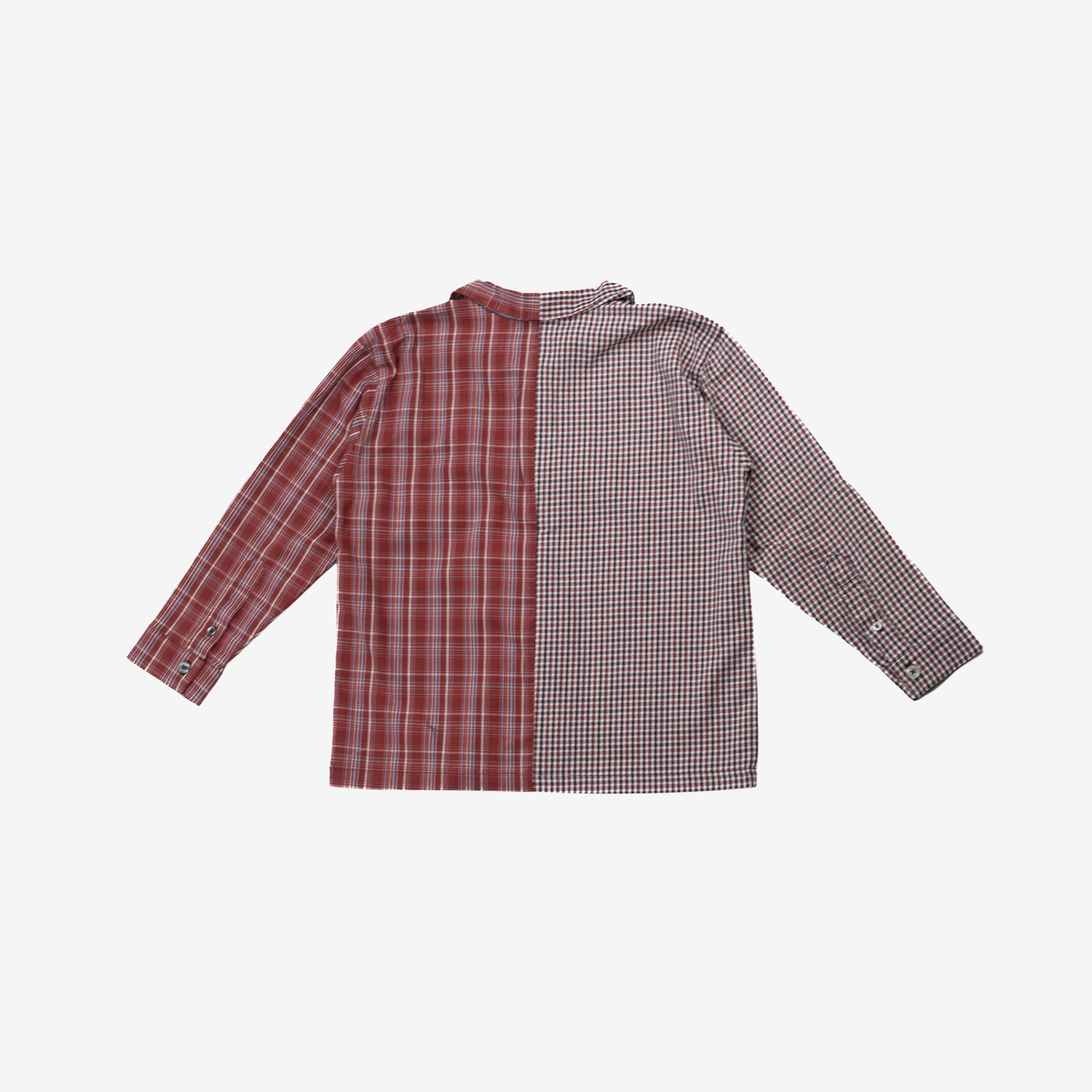 Sleeve Shirt | Red & Red | 7-8Y