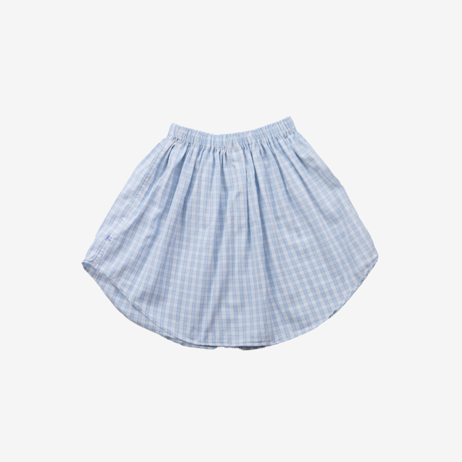 Skirt | Blue & Lila | 7-8Y