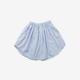Skirt | Blue & Lila | 7-8Y