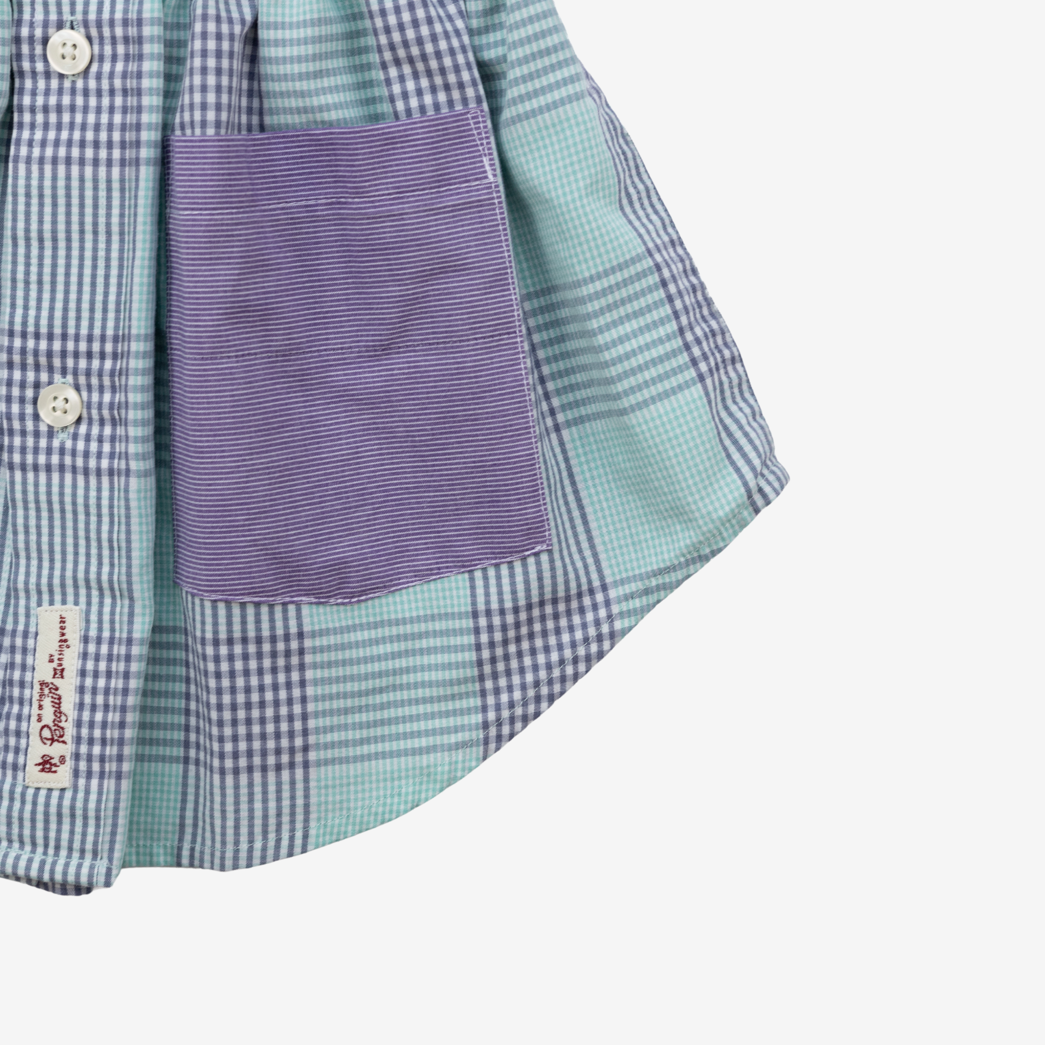 Skirt | Green & Lila | 1-2Y