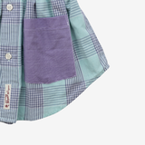 Skirt | Green & Lila | 1-2Y