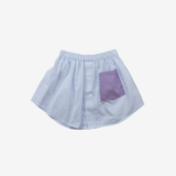 Skirt | White & Lila | 3-4Y