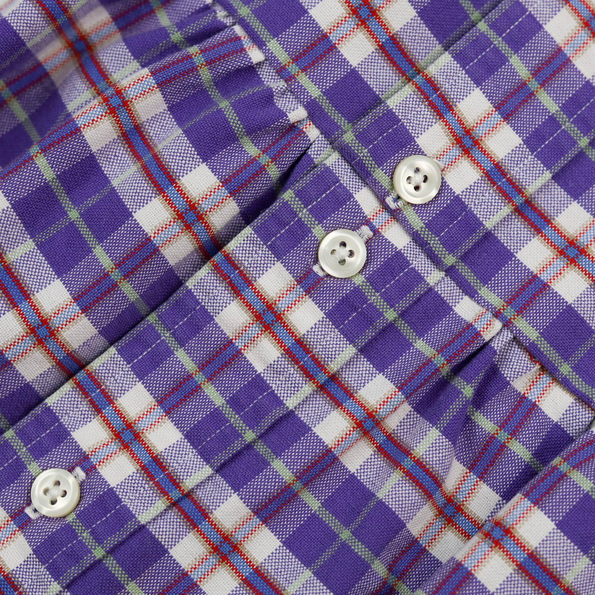 Sleeve Dress | Purple Checks | 2-3Y