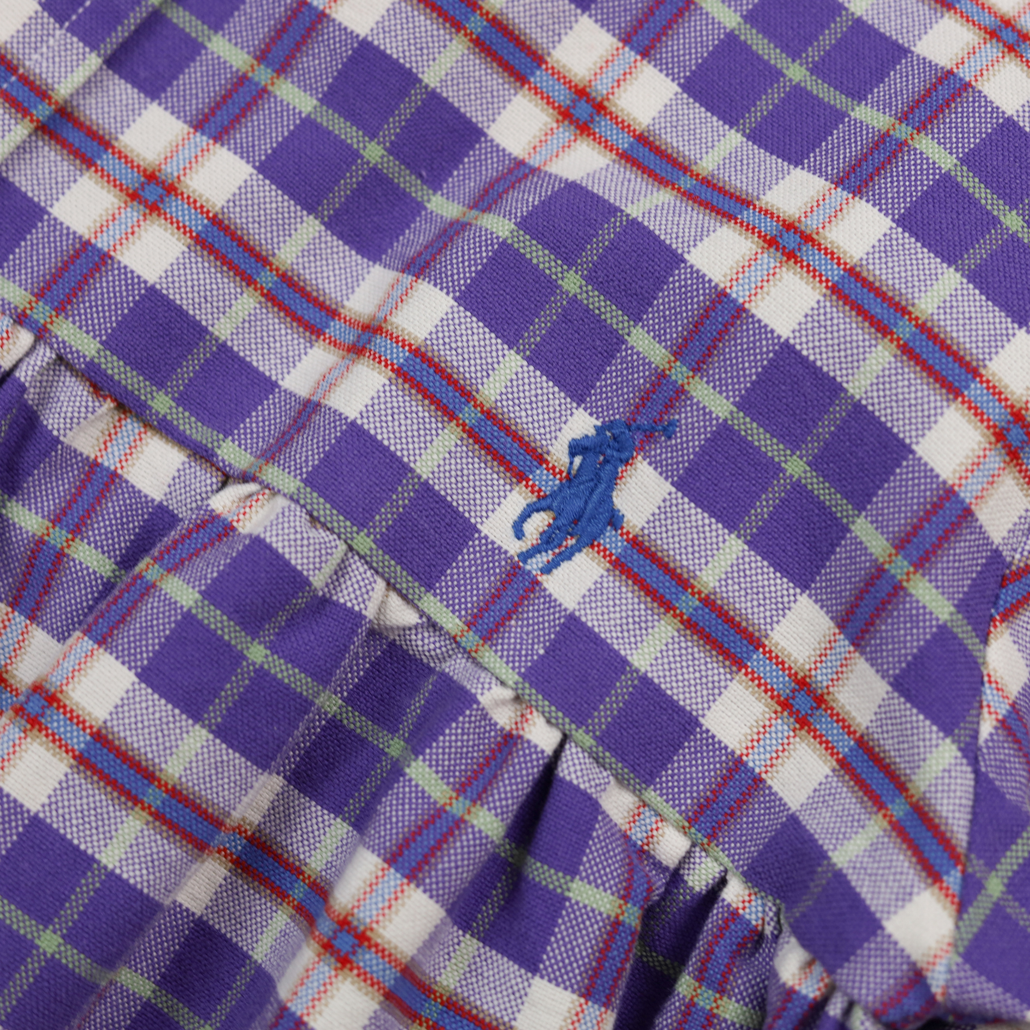 Sleeve Dress | Purple Checks | 2-3Y