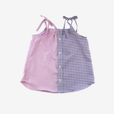Strap Dress | Lila & Pink | 1-2Y