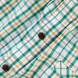 Strap Dress | Green & Yellow | 3-4Y