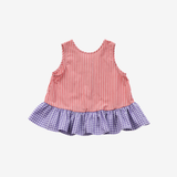 Top | Coral & Lila | 7-8Y