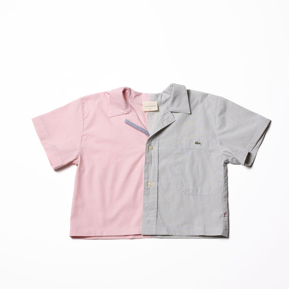 Shirt | Beige & Pink - Little Boomerang
