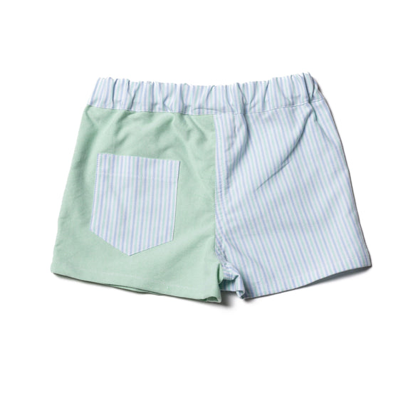 Shorts | Green & Blue - Little Boomerang