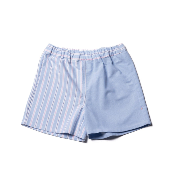 Shorts | White & Blue - Little Boomerang